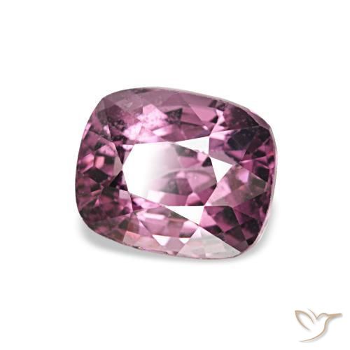 Espinela Púrpura ciruela natural de 1.04 ct, Forma Cojín, VS