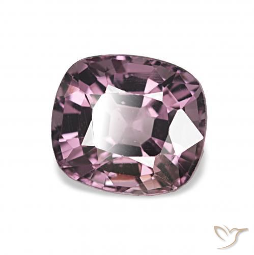 Espinela Púrpura ciruela natural de 1.41 ct, Forma Cojín, VS