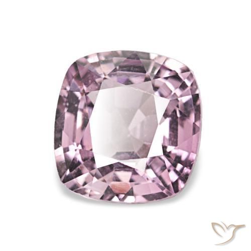 Espinela Púrpura medio natural de 1.21 ct, Forma Cojín, VS