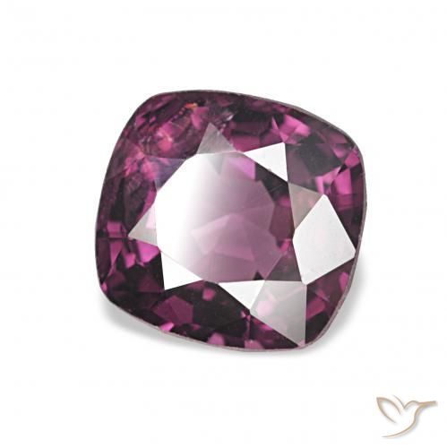Espinela Rojo frambuesa natural de 1.49 ct, Forma Cojín, VS
