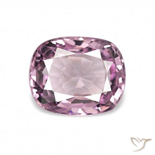0.99ct Púrpura rojizo Espinela, Forma Cojín, VS
