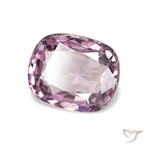 Espinela Púrpura rojizo natural de 0.99 ct, Forma Cojín, VS