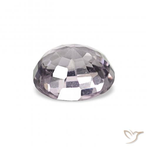 Espinela Violeta medio natural de 0.64 ct, Ovalada, VS