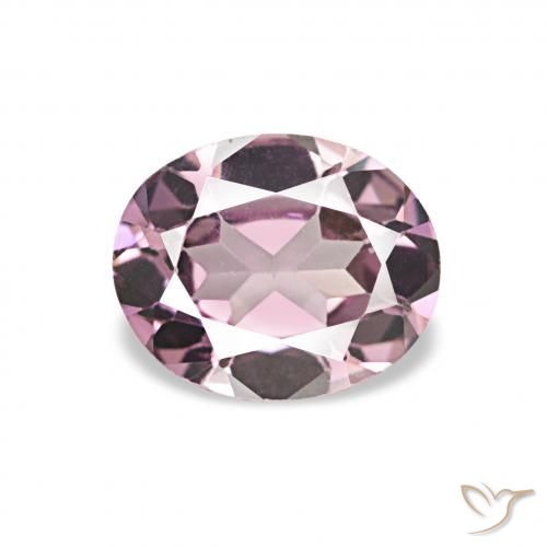 0.62ct Púrpura claro Espinela, Ovalada, VVS-VS