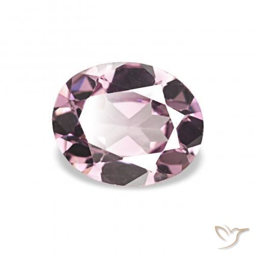 Espinela Púrpura claro natural de 0.62 ct, Ovalada, VVS-VS