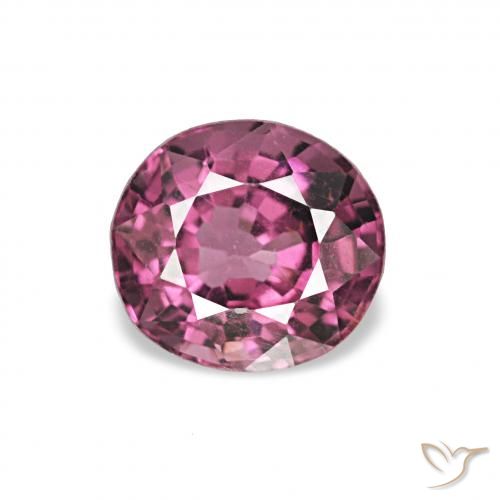 0.62ct Rojo frambuesa Espinela, Ovalada, VVS-VS