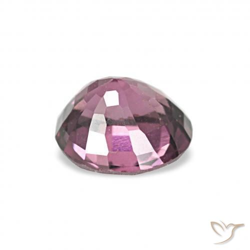 Espinela Rojo frambuesa natural de 0.62 ct, Ovalada, VVS-VS