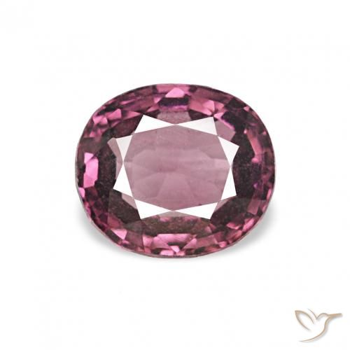 0.55ct Púrpura medio Espinela, Forma Cojín, VVS-VS