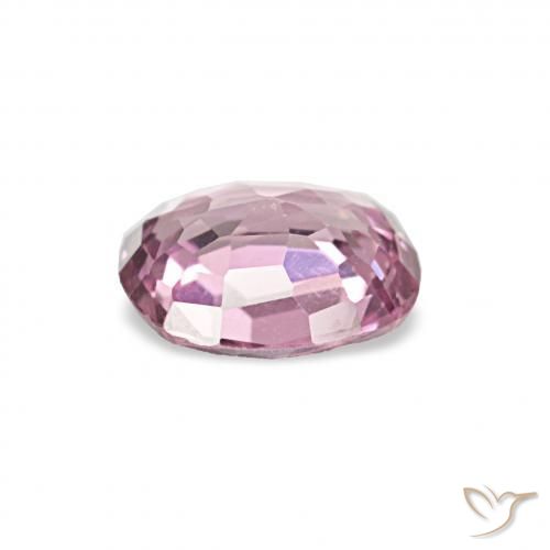 Espinela Rosado Bubblegum natural de 0.52 ct, Forma Cojín, VVS-VS