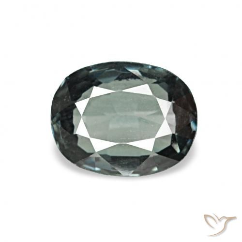 0.58ct Natural Blue-Green Silver Espinela, Forma Cojín, VVS-VS, Photo A