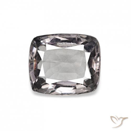 0.73ct Gris muy claro Espinela, Forma Cojín, VVS-VS