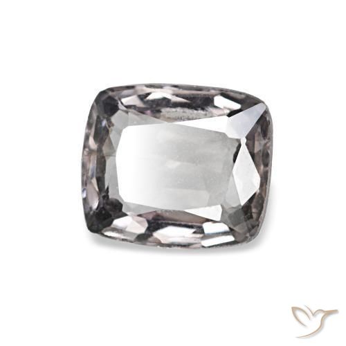 Espinela Gris muy claro natural de 0.73 ct, Forma Cojín, VVS-VS