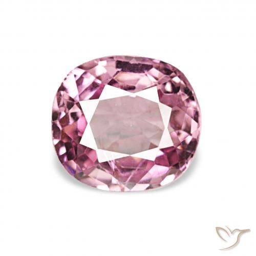 0.64ct Rosado intenso Espinela, Forma Cojín, VS