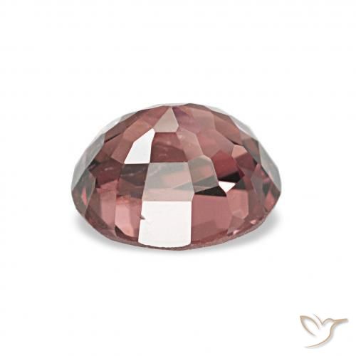 Espinela Rojo oscuro natural de 0.80 ct, Ovalada, VS-SI