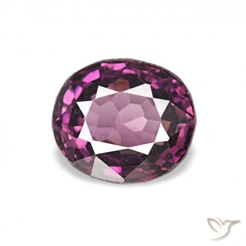0.81ct Púrpura Boysen Espinela, Ovalada, VVS-VS