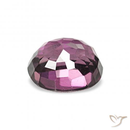 Espinela Púrpura Boysen natural de 0.81 ct, Ovalada, VVS-VS