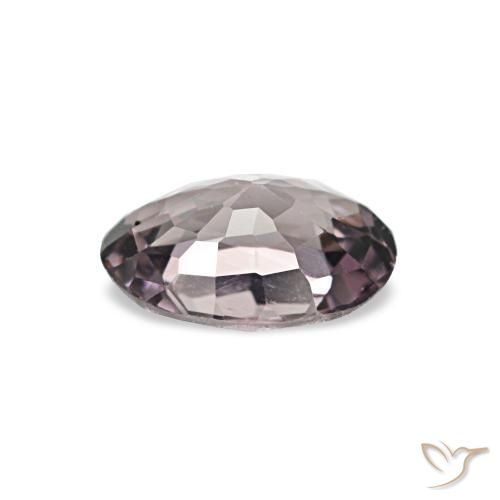 Espinela Light Greyish Purple natural de 0.57 ct, Ovalada, VVS-VS