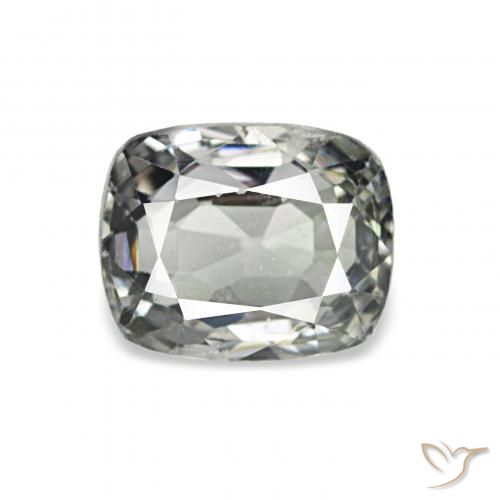 0.88ct Verde medio Espinela, Forma Cojín, VVS-VS