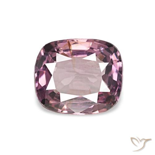 0.70ct Púrpura medio Espinela, Forma Cojín, VVS-VS