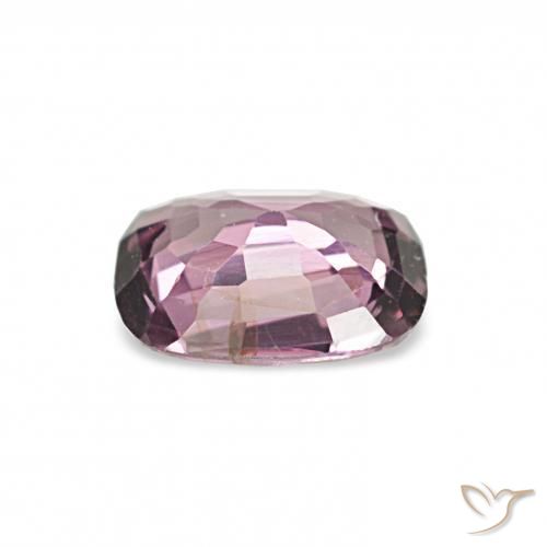 Espinela Púrpura medio natural de 0.70 ct, Forma Cojín, VVS-VS