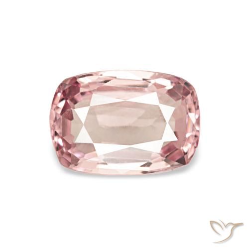 0.61ct Rosado terroso Espinela, Forma Cojín, VVS-VS