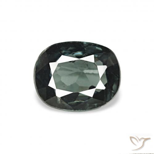 0.63ct Verde medio Espinela, Forma Cojín, VVS-VS