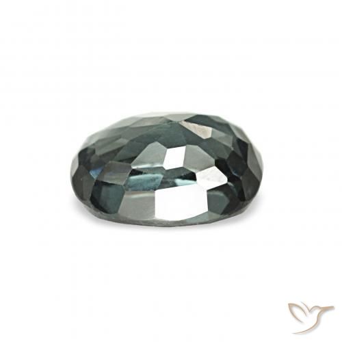 Espinela Verde medio natural de 0.63 ct, Forma Cojín, VVS-VS