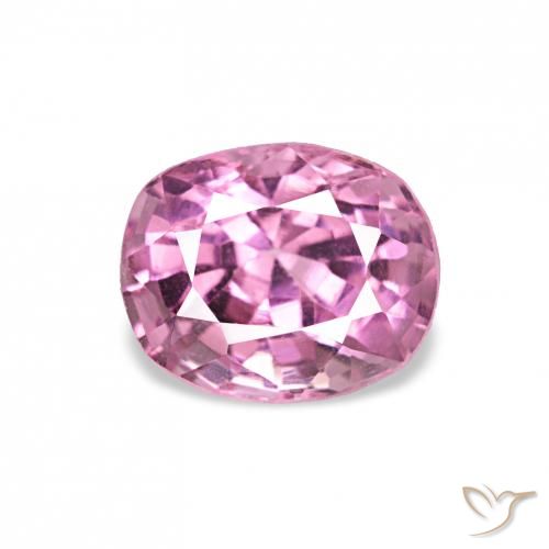 0.87ct Rosado púrpura real Espinela, Forma Cojín, VS