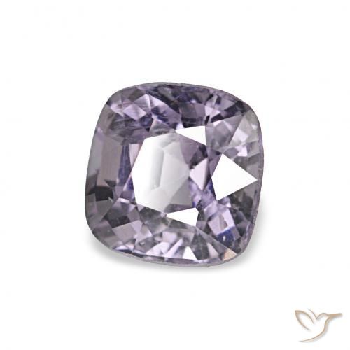 Espinela Púrpura pálido natural de 0.60 ct, Forma Cojín, VS