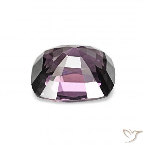 Espinela Púrpura oscuro natural de 1.13 ct, Forma Cojín, VVS-VS