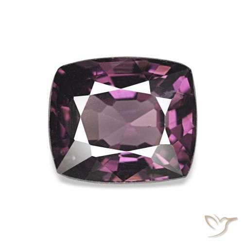 1.82ct Púrpura oscuro Espinela, Forma Cojín, VVS-VS