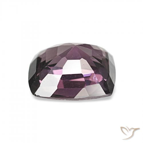 Espinela Púrpura oscuro natural de 1.82 ct, Forma Cojín, VVS-VS