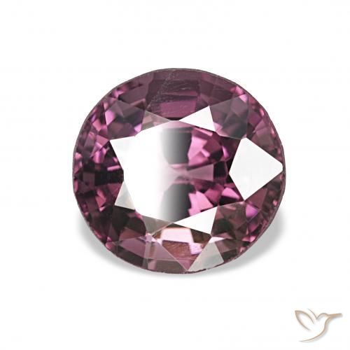 Espinela Púrpura medio natural de 1.55 ct, Ovalada, VVS-VS