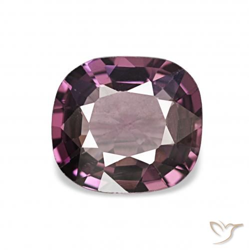 1.06ct Púrpura medio Espinela, Forma Cojín, VVS