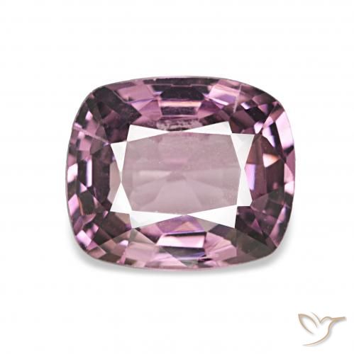 1.38ct Púrpura medio Espinela, Forma Cojín, VVS