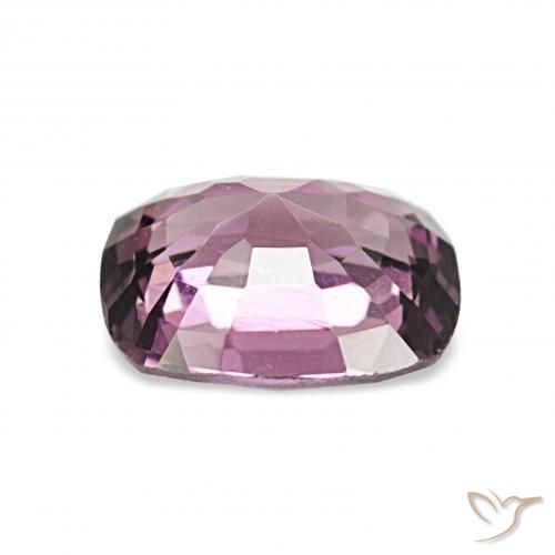Espinela Púrpura medio natural de 1.38 ct, Forma Cojín, VVS