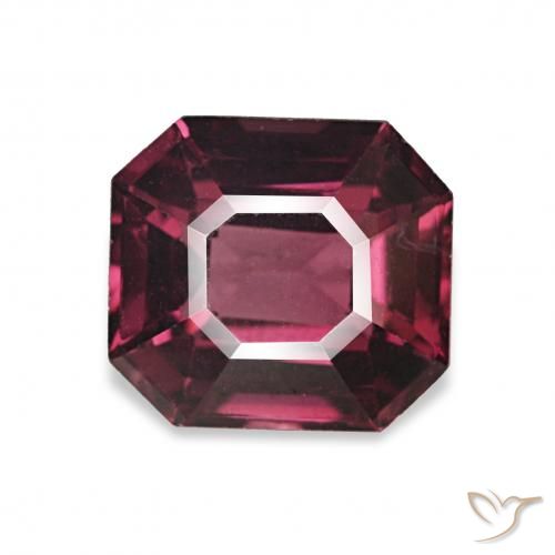 1.73ct Púrpura oscuro Espinela, corte esmeralda, VVS