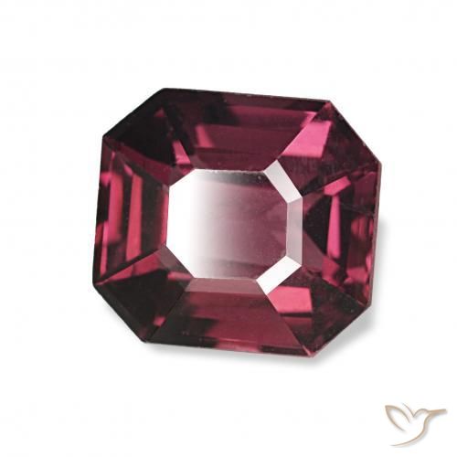 Espinela Púrpura oscuro natural de 1.73 ct, Corte Octágono / Esmeralda, VVS