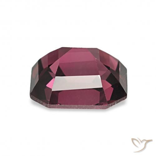 Espinela Púrpura oscuro natural de 1.73 ct, Corte Octágono / Esmeralda, VVS