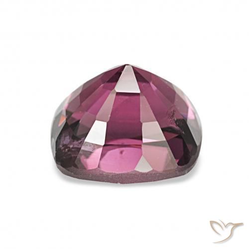 Espinela Rojo púrpura intenso natural de 1.98 ct, Forma Cojín, VVS-VS