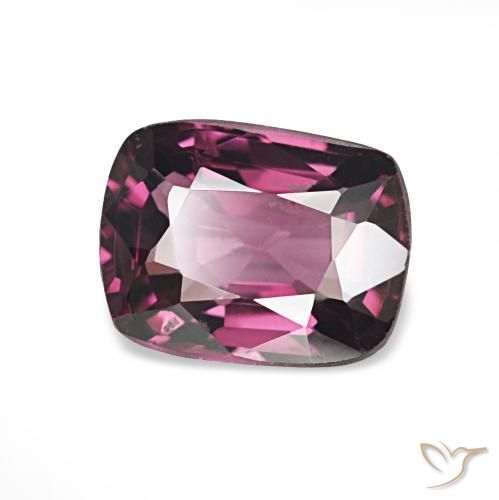 Espinela Rojo frambuesa natural de 1.06 ct, Forma Cojín, VVS