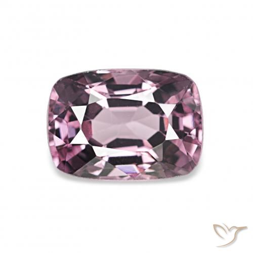 1.13ct Tono malva intenso Espinela, Forma Cojín, VVS