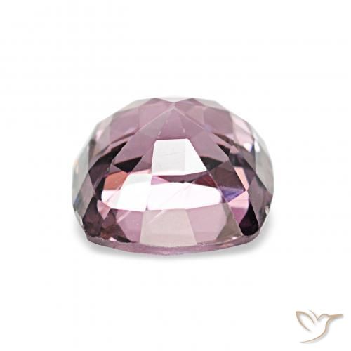 Espinela Tono malva intenso natural de 1.08 ct, Forma Cojín, VVS