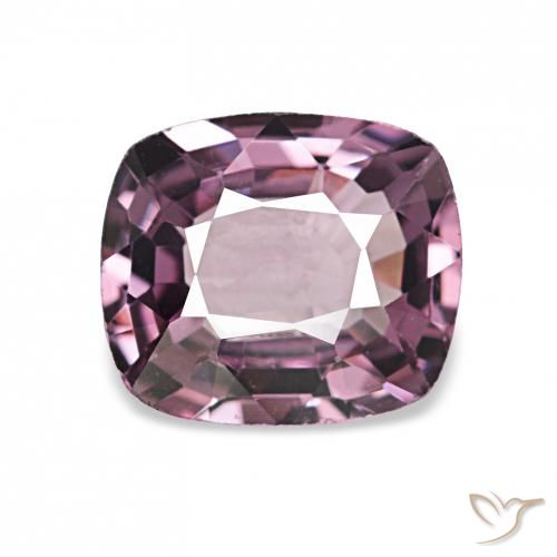1.08ct Púrpura ciruela Espinela, Forma Cojín, VVS