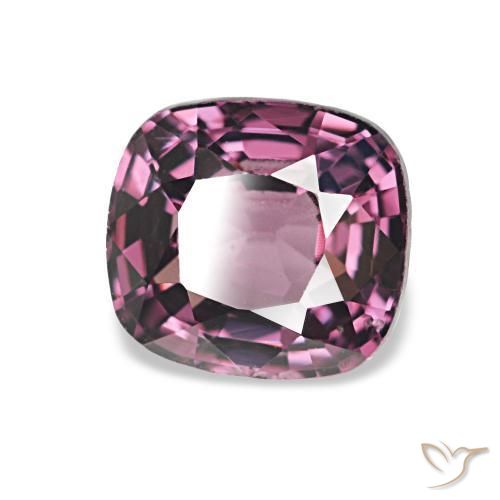 Espinela Púrpura ciruela natural de 1.18 ct, Forma Cojín, VS