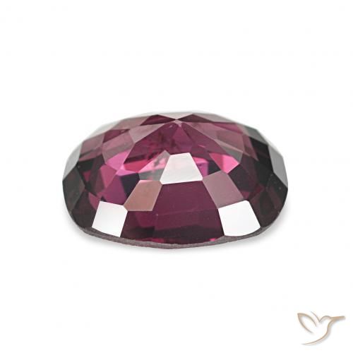Espinela Medium Dark-Purple natural de 1.71 ct, Forma Cojín, VS