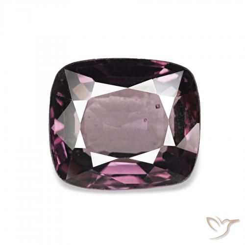 1.76ct Púrpura oscuro Espinela, Forma Cojín, VS