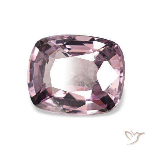 Espinela Púrpura rosado natural de 1.27 ct, Forma Cojín, VS