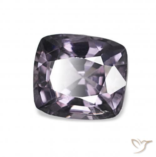 Espinela Púrpura pálido natural de 1.36 ct, Forma Cojín, VS