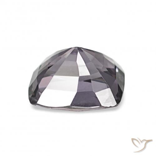 Espinela Púrpura pálido natural de 1.36 ct, Forma Cojín, VS